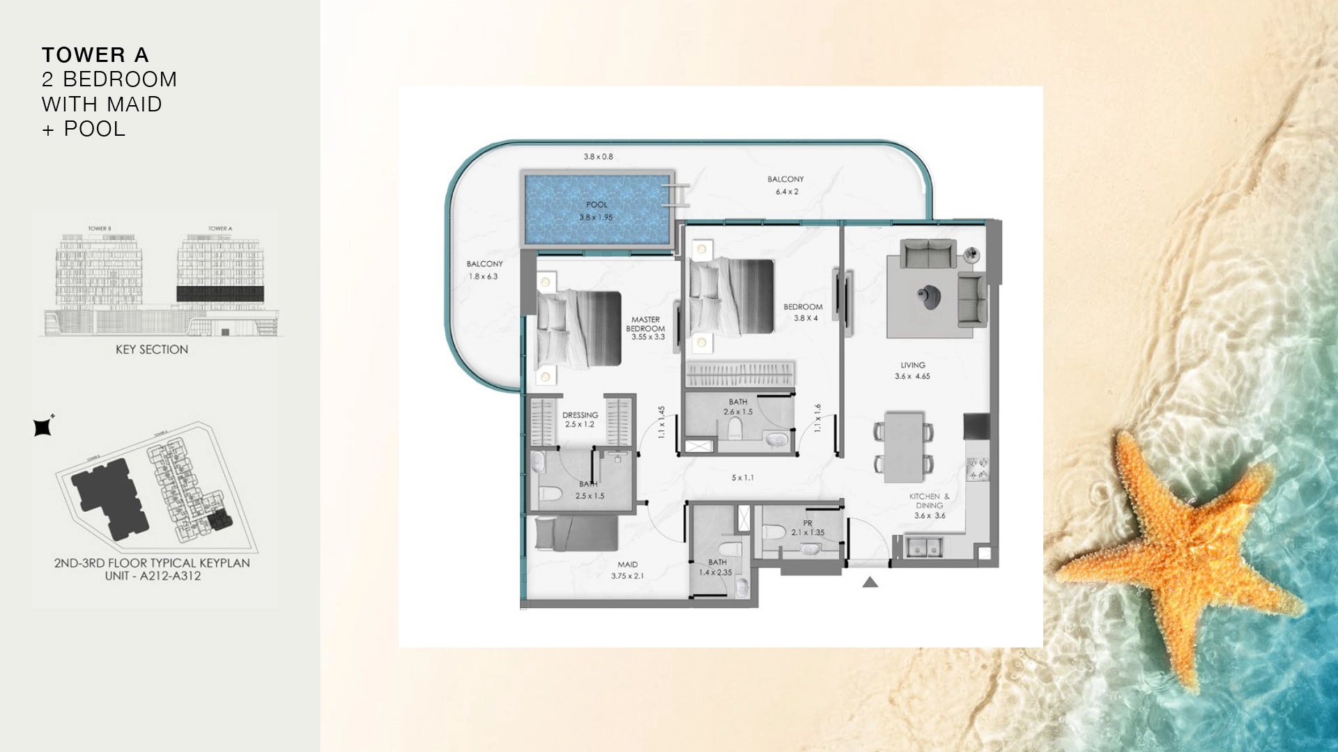 2 BR - Type B
